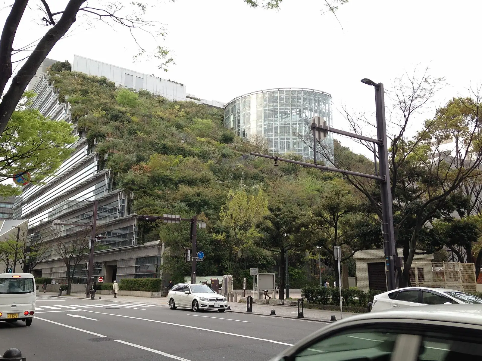 Der Step Garden vom Tenjin-Central-Park aus