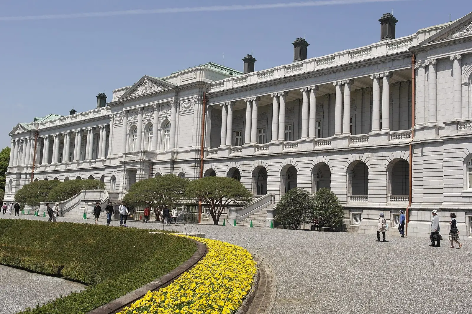Hauptfassade des Akasaka-Palasts