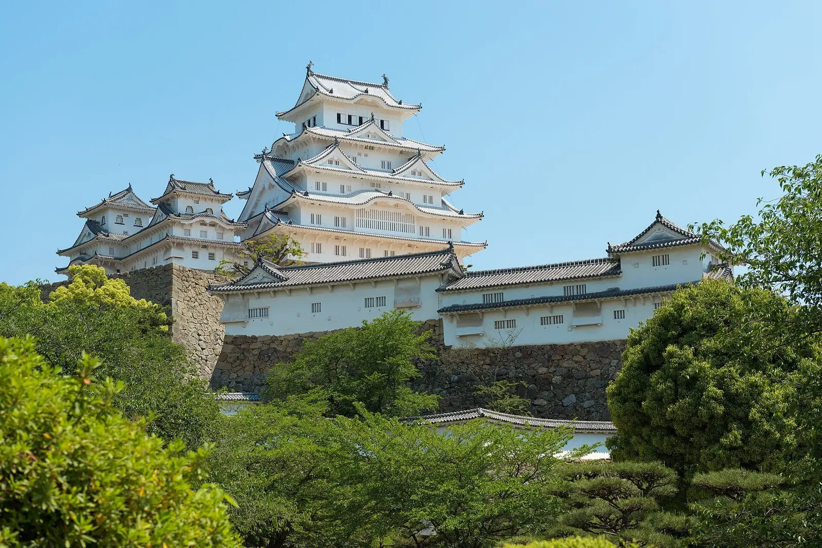 Die verbundene Turmgruppe der Burg Himeji